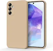 Silicone Case for Samsung Galaxy A55 Case, Silky-Soft Touch Gel Rubber Cover, Full Protective Case Shockproof Liquid Bumper Cover for Samsung A55 Case 5G