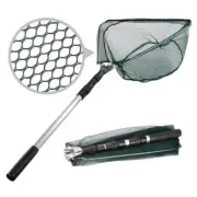 130CM Aluminum Alloy Fishing Net Telescoping Foldable Landing Net Retractable