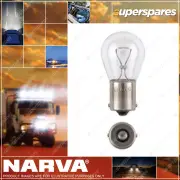 Narva Stop Tail & Indicator Globe 21W Ba15S S-25mm 12V for Audi Box of 10
