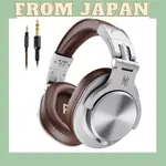 [直接日本] ONEODIO DJ 有線耳機 線控麥克風監聽耳機 密封雙孔連接 儀器練習 家庭錄音 DTM A71 銀色
