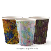 BioPak Double Wall Disposable Hot / Wet Coffee Cups Art Series