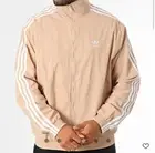 Adidas Originals Men's Magic Beige Woven Firebird Track Top Jacket IZ3061 Sz 2XL