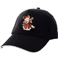 在飛比找Yahoo!奇摩拍賣優惠-外貿動漫 Genshin 原神 帽子印花棒球帽戶外鴨舌帽嘻哈