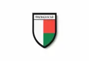 PATCH PATCHES EMBLEM IRON ON GLUE PRINT FLAG world crest madagascar