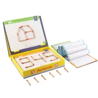 在飛比找蝦皮購物優惠-EDUCATIONAL TOY matchsticks磁性火