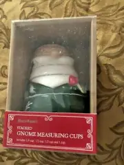 NIB WORLD MARKET GNOME STACKED MEASURING CUPS 4 SIZES