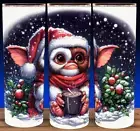 Gremlins Gizmo Coffee Drinker Cup Mug 20oz with lid and straw