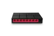 [MS108G] 8 Port 10/100/1000 Mbps Desktop Switch Cool Ultra-Compact Design