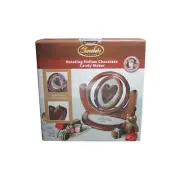 Nostalgia Rotating Hollow Chocolate Candy Maker - 5 Decorative Molds