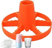 Erconsso Drying Rack Baby Bottle - Tumbler Drying Rack - Drain Stand Cup Holder for Bathroom Kitchen Daily Use Workplace Outdoor Sink Drawer Cabinet Home Camping Bars