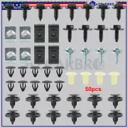 50PCS Under Engine Cover Clips Underbody Mudguard Shield Screws For Toyota Lexus