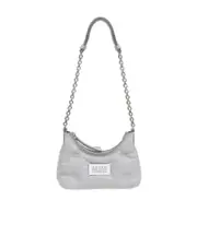 Maison Margiela Glam Slam Zipped Micro Shoulder Bag One size grey