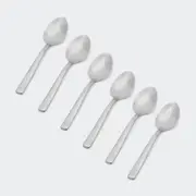 Set of 6 Hawthorne Teaspoons
