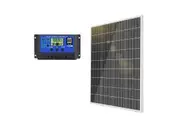 300W 12V Mono Solar Panel Kit Fixed Caravan Home Camping Power Battery Charging