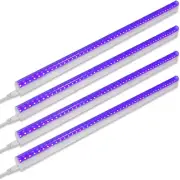 Barrina UV LED Blacklight Bar, 9W 2Ft, T5 Integrated Bulb, Black Light Fixture