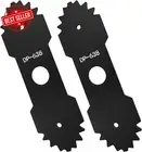 638006008 Lawn Mower Edger Blade with Teeth, Compatible with Ryobi, 2-Pack