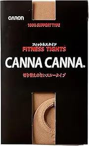 [BrandName] [Torenka] Canna Canna fitness tights Torenka Allowed for dance CANNA CANNA CARON Camel M ~ L