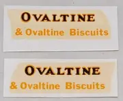 Dinky 481 Bedford Van "OVALTINE" Decals (#2)