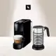 下單再折★【Nespresso】膠囊咖啡機 Essenza Mini 鋼琴黑 全自動奶泡機組合