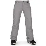 Volcom Women's Frochickie Insulated Snowboard Pants Medium Charcoal Gray New