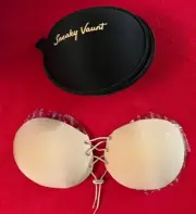 NIB Sneaky Vaunt Push Up Stick On Bra Nipple Covers Cleavage 40+ Wears Size D