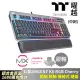 【Thermaltake 曜越】幻銀ARGENT K6 RGB Cherry 銀軸 矮軸機械式鍵盤(GKB-KB6-LSSRTC-01)