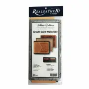 Realeather Silver Edition Credit Card Wallet Kit Leather Craft Kit