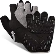 Sunnex Gym Gloves for Women, Workout Gloves Women, Fingerless Gloves for Weightlifting, Lightweight Breathable Fitness Gloves, Sports Gloves for Training Lifting Weight Cycling Climbing Rowing