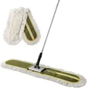 Microfiber Flat Mop Commercial Dust Mop Telescopic Handle Floor Yocada Clean