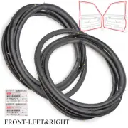 For Isuzu D-Max i-Lander 2003 '10 Front Lh+Rh Door Rubber Seal Weatherstrip