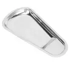 304 Stainless Steel Towel Tray Shelf Dish Plate Fan-shaped