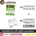 ESPRESSO CLEANING TABLETS & DESCALER coffee machine clean cycle cleaning descale