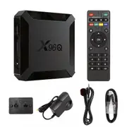 X96Q HD Android 10.0 Smart TV Box UHD 4K WIFI Media Player HDMI 16GB AU PLUG