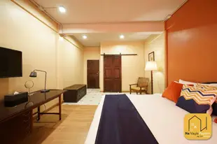 吞武里公寓套房 - 32平方公尺/1間專用衛浴NVPP B&B- Oasis in the Old Town of Bangkok-ORANGE