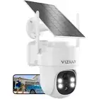 Solar Security Cameras Wireless Outdoor 3MP Pan Tilt 360°WiFi Camera with Col...