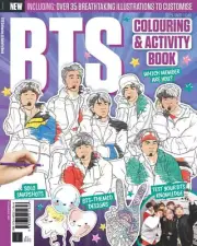 BTS Colouring Activity Book Magazine