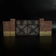 WAR PARK MINIATURES 1:30 WW2 DIORAMA WS037 FACTORY GATES WITH SHORT WALLS