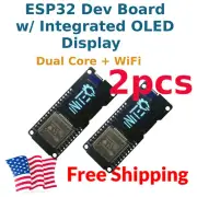 2x ESP32 Integrated OLED Screen LCD Display Built-In Development Board Module
