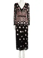 Black Star Sequin Jumpsuit