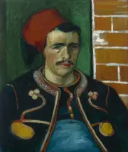 van Gogh - The Zouave Giclee Fine Art Print on Canvas Printing 36"