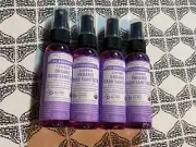 Lot Of 4 Dr. Bronner's Organic Hand Sanitizer Spray Lavender NEW