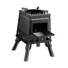Folded Camping Furnace Sturdy Campfire Firepit for Travel Household Backyard