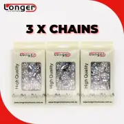 3 x CHAINSAW CHAIN 22" fits BAUMR-AG SX75 75cc & MTM 72SX 62SX 325 058 86 DL