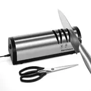 Knife Sharpener Professional 2 Stage Electric Knife Sharpener for Quick Sharp...