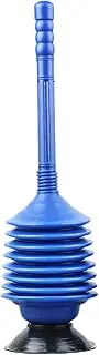 Bellows Accordion Toilet Plunger High Pressure Thrust Plunge Removes Heavy Du Clogs Multifunction Power Plungers