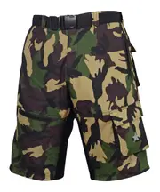 Camo MTB Shorts with Padded Liner