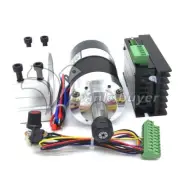 WS55-140 300W Brushless DC Spindle Motor ER11 + BLDC Motor Driver + Motor Clamp
