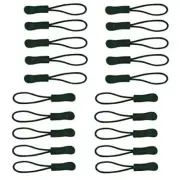 20 Pcs Durable Nylon Cord Zipper Pulls Extension Zipper Tabs for Jackets Boots