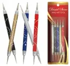 Daniel Stone Nail Art Tool 5-Piece Dot Tool Set Metal handle