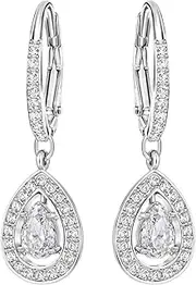 [Swarovski] Women's Angelic Jewelry Collection, Rhodium Finish, Blue Crystals, Clear Crystals